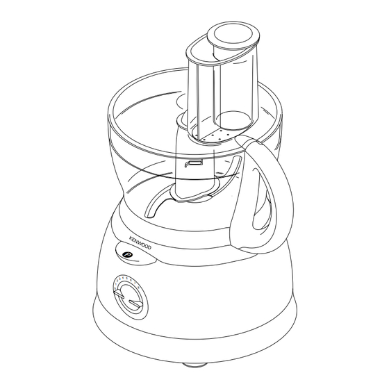 Kenwood FP591 Bedienungsanleitung