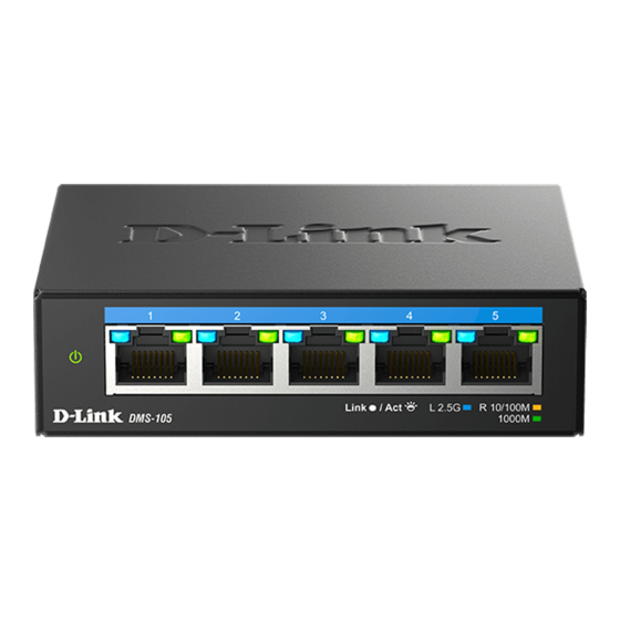 D-Link DMS-105 Installationsanleitung