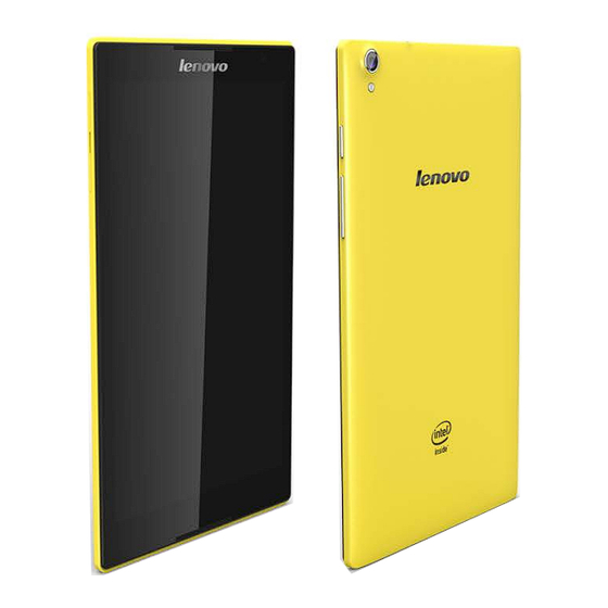 Lenovo TAB S8-50 Bedienungsanleitung