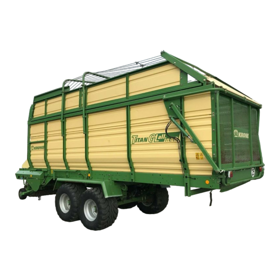 Krone TITAN 6/40 L Handbücher