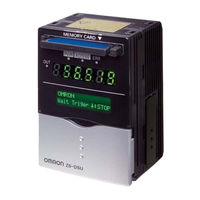Omron ZS-DSU Bedienerhandbuch