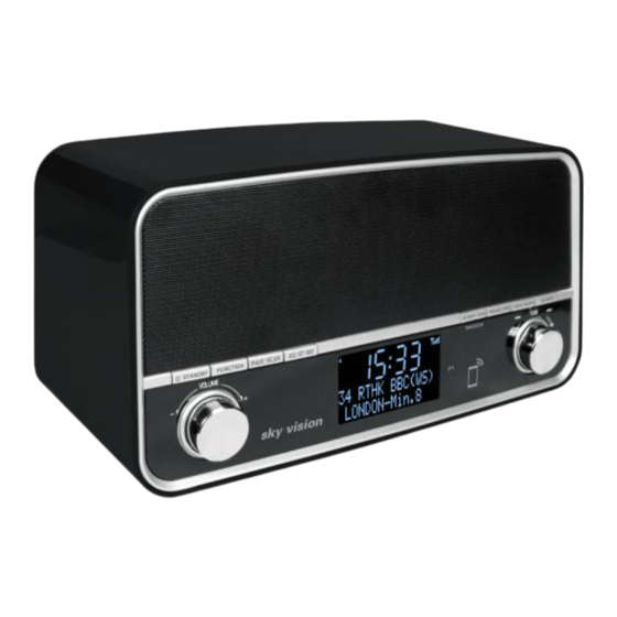 sky vision DAB 50S Bedienungsanleitung