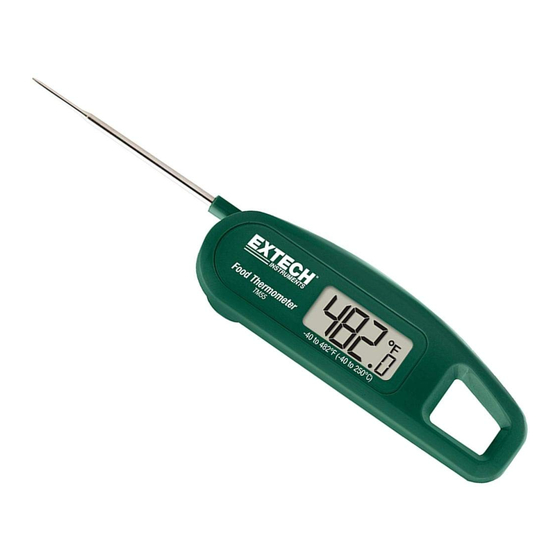 Extech Instruments TM55 Bedienungsanleitung