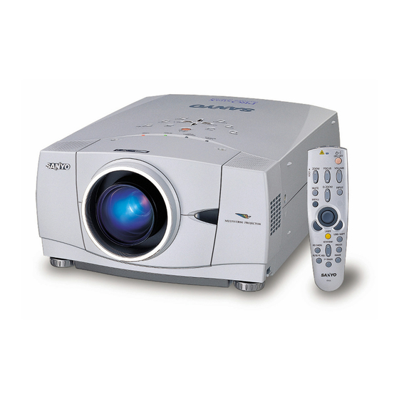 Sanyo PLC-XP41 Bedienungsanleitung