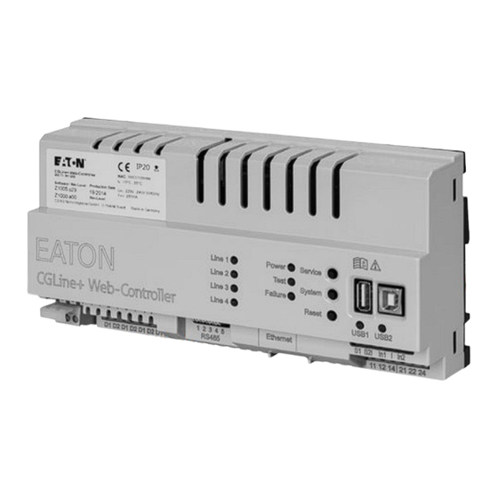 Eaton CEAG CGLine+ Installations- Und Bedienungsanleitung
