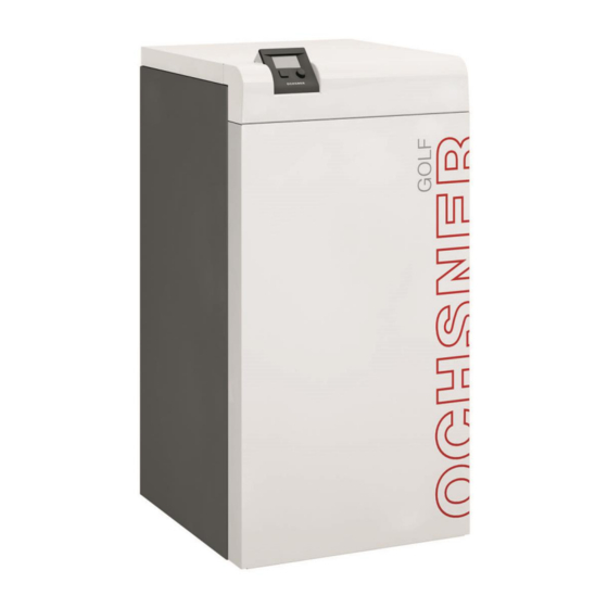Ochsner GMSW Serie Betriebsanleitung/Installationsanleitung