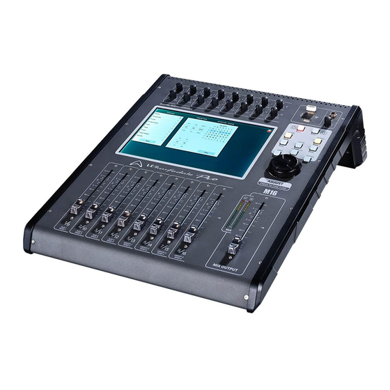 Wharfedale Pro M16 Bedienungsanleitung