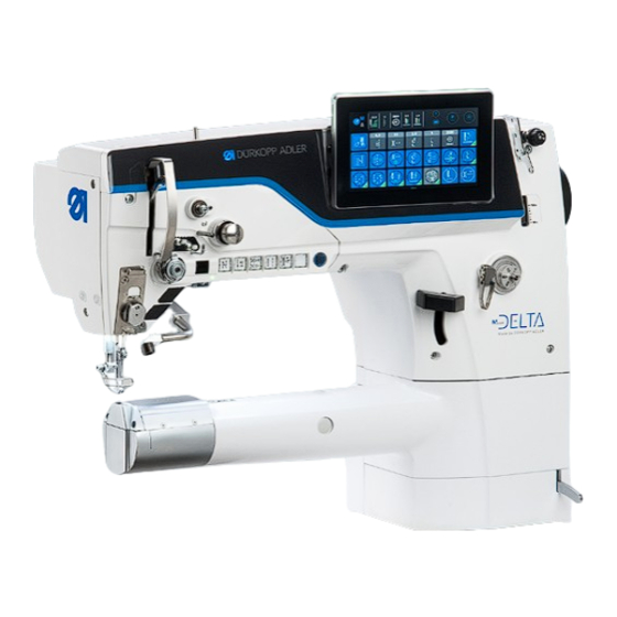 Dürkopp Adler D869 e-con Serviceanleitung