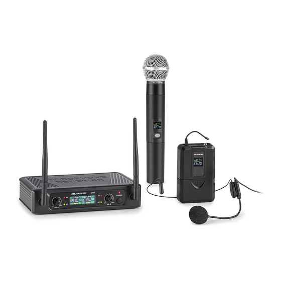 auna UHF200F Kurzanleitung