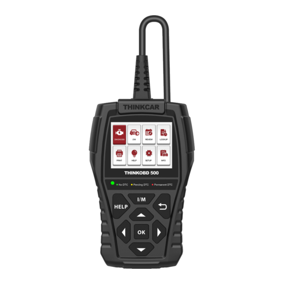 Thinkcar THINKOBD 500 Bedienungsanleitung