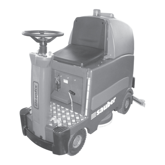 Cleanfix RA 800 sauber Bedienungsanleitung