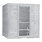 Sauna Domo BASIC MEDIUM Montageanleitung