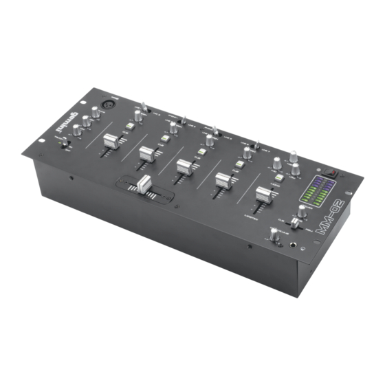 Gemini MM-02 Bedienungshandbuch