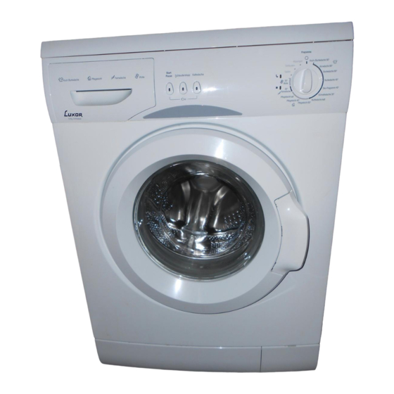 Luxor WM 1042 A plus Lux Handbücher
