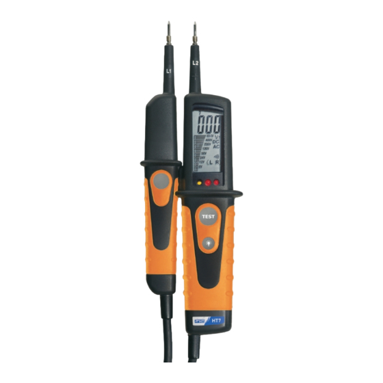 HT Instruments HT7 Bedienungsanleitung