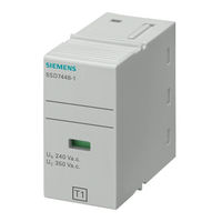 Siemens 5SD7418 Serie Betriebsanleitung