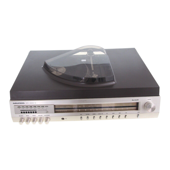 Grundig RPC 2000-3 Serviceanleitung