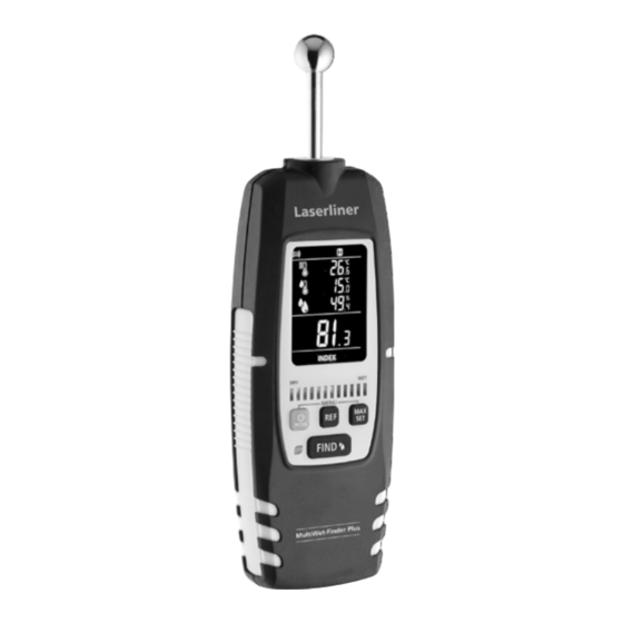 LaserLiner MultiWet-Finder Plus Bedienungsanleitung