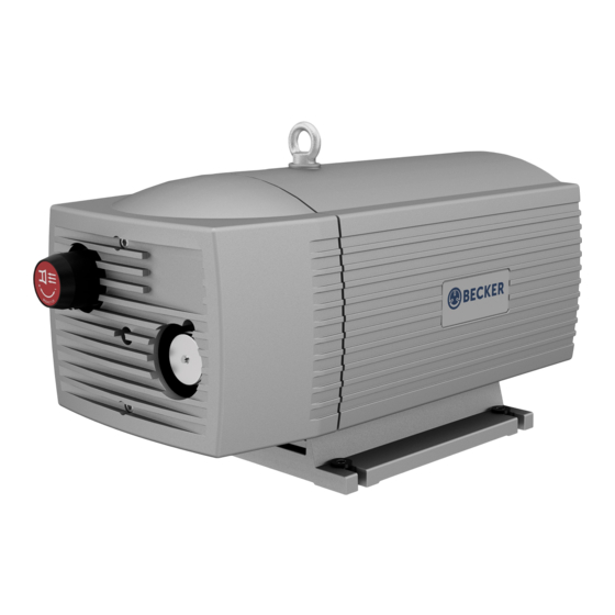Becker VT 4.40 Betriebsanleitung