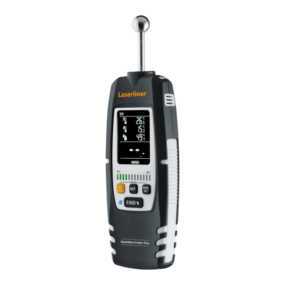 LaserLiner MultiWet-Finder Plus Bedienungsanleitung
