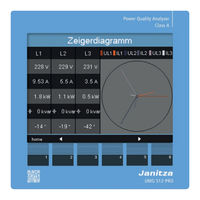janitza UMG 512-PRO Benutzerhandbuch Und Technische Daten