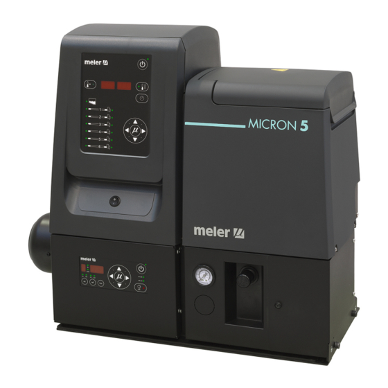 Meler Micron 5 Betriebsanleitung