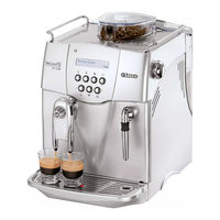 Saeco INCANTO DELUXE COMFORT SUP021YBDR Bedienungsanleitung