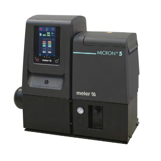 Meler MICRON+ 5 Betriebsanleitung