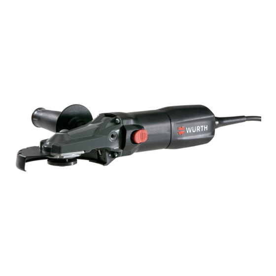 Würth FKWS 9-125 Originalbetriebsanleitung