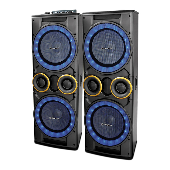 Manta SPK95008 Bedienungsanleitung