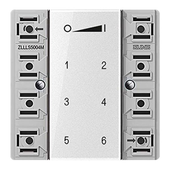 Jung ZigBee ZLLCD5004M Bedienungsanleitung