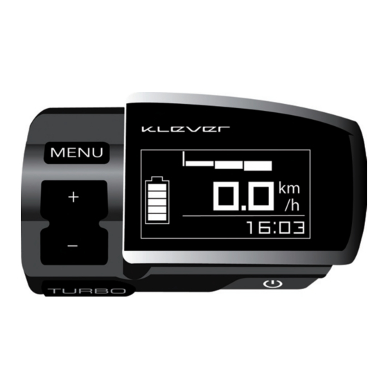 Klever LCD Display Bedienungsanleitung