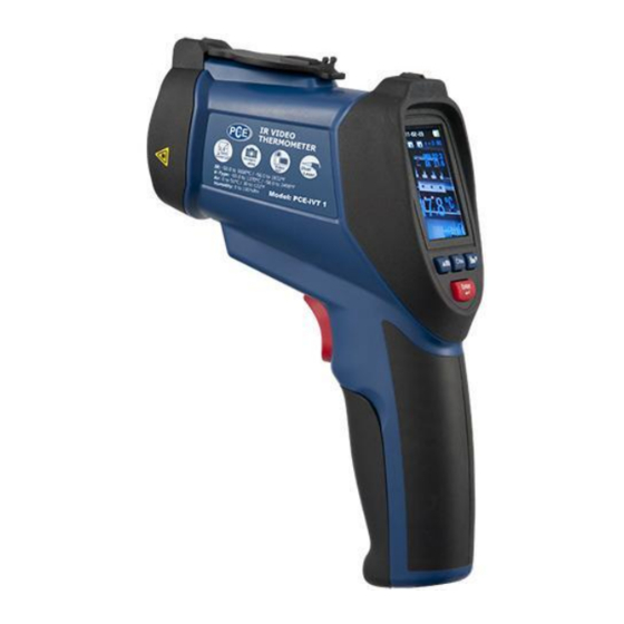 PCE Instruments PCE-IVT 1 Bedienungsanleitung
