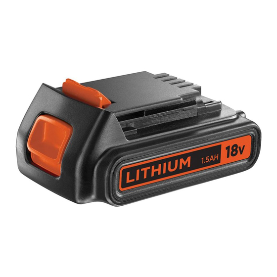 Black+Decker BDC1A15 Bersetzung Der Ursprünglichen Anweisungen