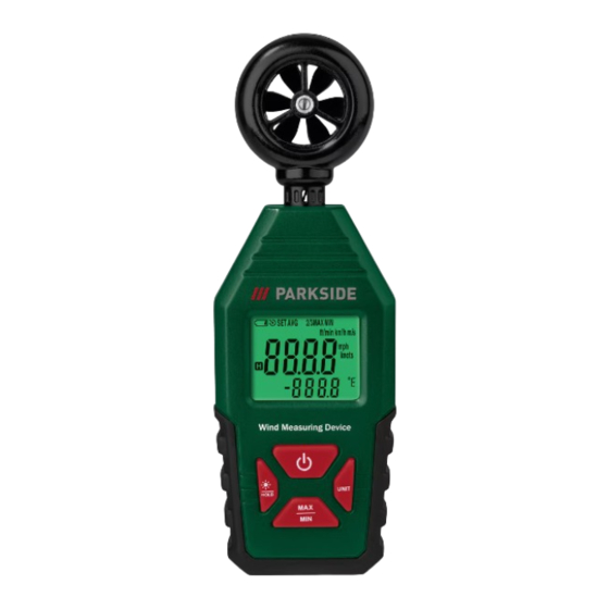 Parkside PWM B2 Bedienungs- Und Sicherheitshinweise