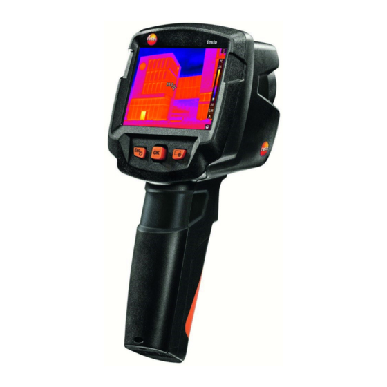 testo 872s Bedienungsanleitung