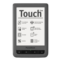 Pocketbook Touch Lux Benutzerhandbuch