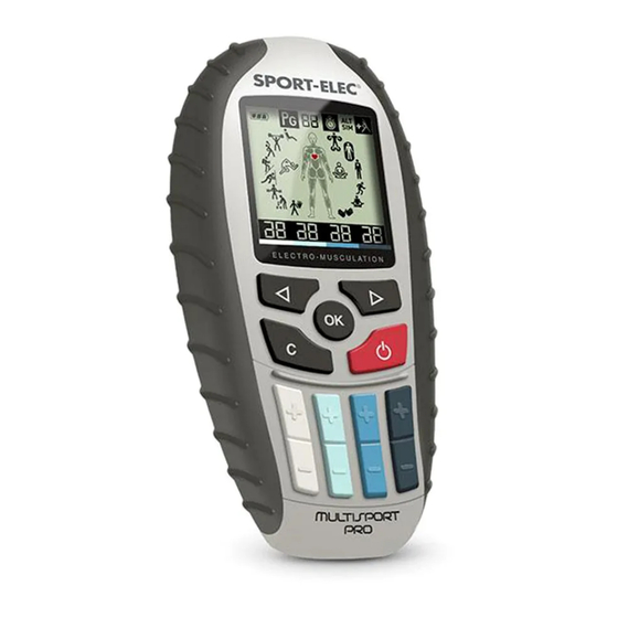 SPORT-ELEC MultiSportPRO Precision Bedienungsanleitung