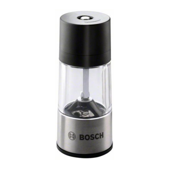 Bosch IXO Spice Handbücher