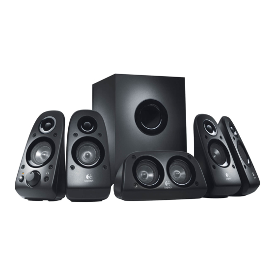 Logitech Z506 Einrichtungsanleitung