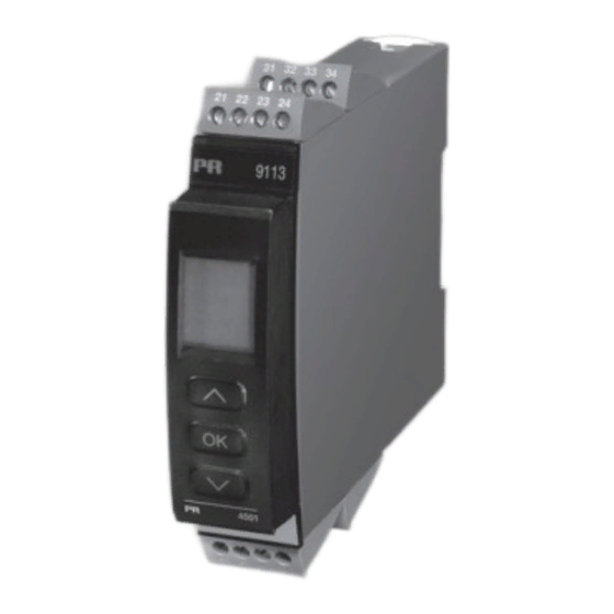 PR electronics 9113 Bedienungsanleitung