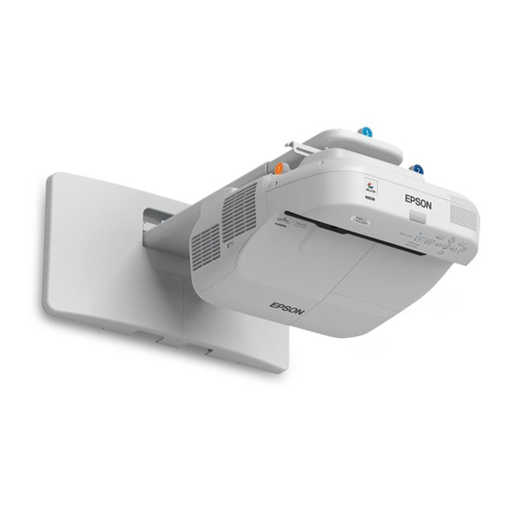 Epson EB-1430Wi Installationsanleitung
