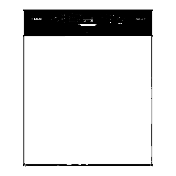 Bosch SMI86P04DE Kurzanleitung