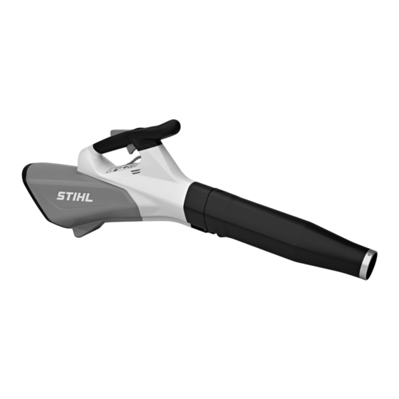 Stihl BGA 200 Gebrauchsanleitung
