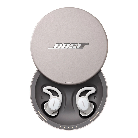 Bose SLEEPBUDS Bedienungsanleitung