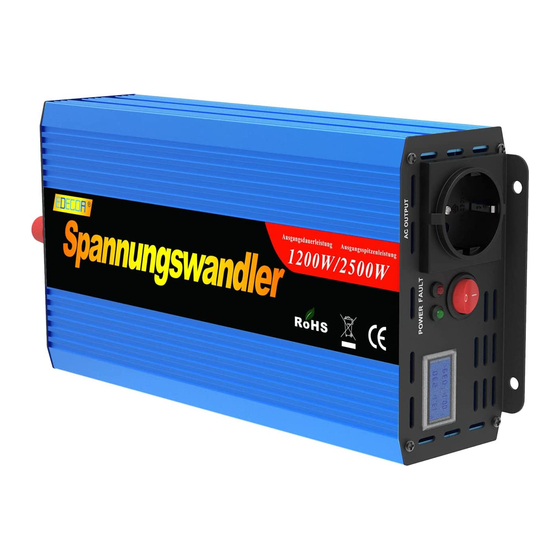 EDECOA DPM10 Bedienungsanleitung