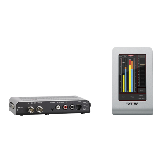 RTW TM3-3G Handbuch