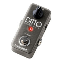 TC Electronic DITTO LOOPER Bedienungsanleitung