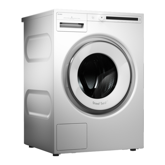 Asko W2084 Serie Gebrauchsanleitung