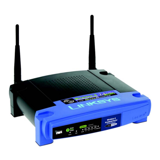 Linksys WRT54GS Benutzerhandbuch